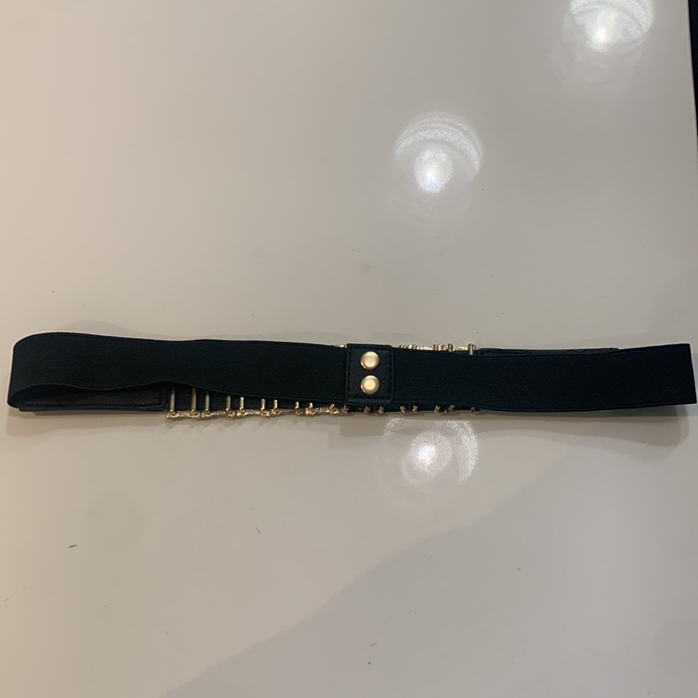 Bebe Rhinestone Belt - Picture 3 of 6